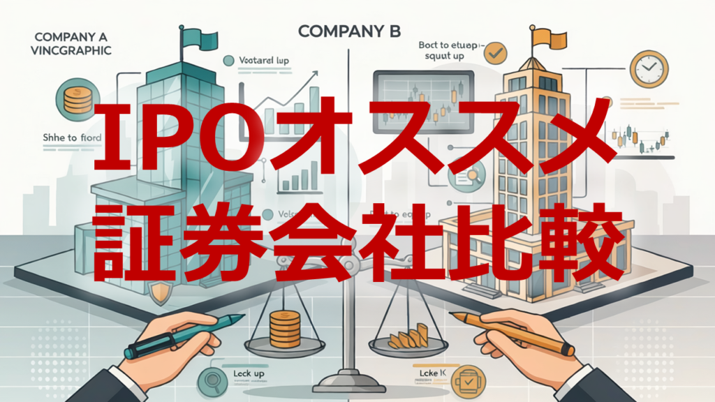IPOオススメ証券会社比較