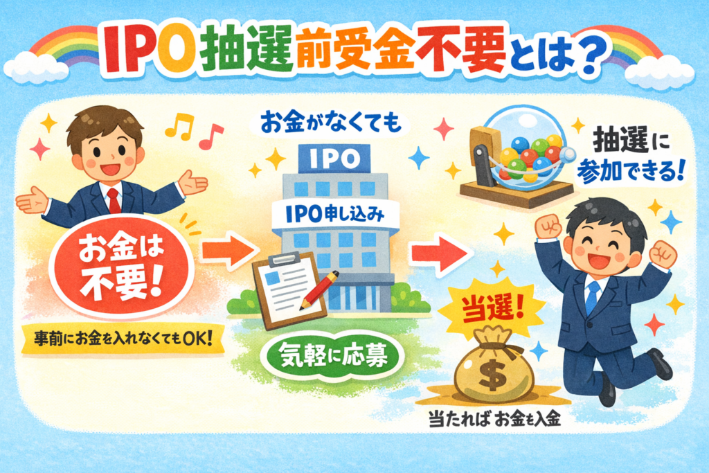 IPO前受金不要とは