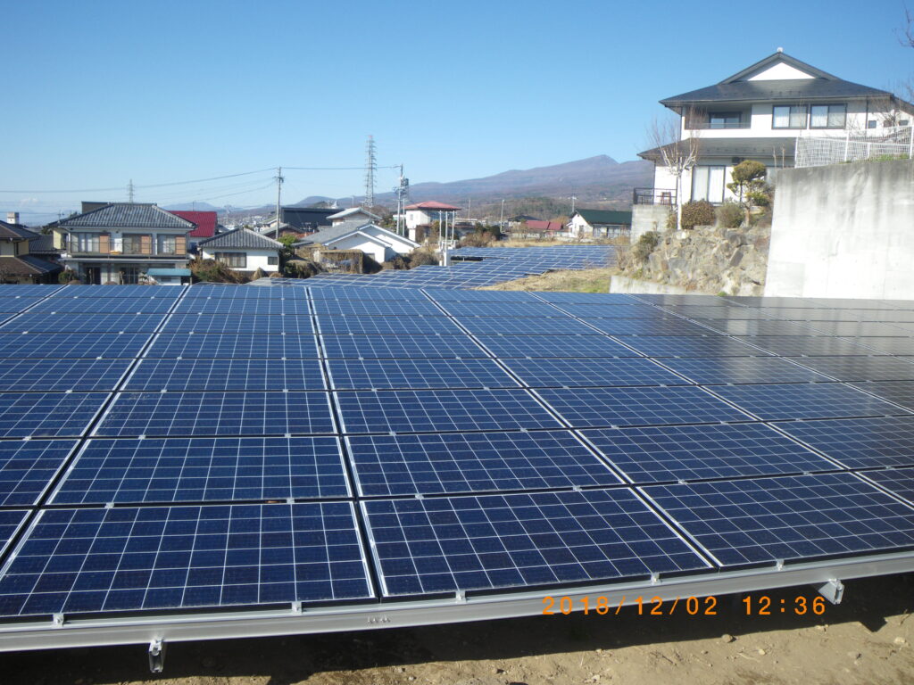 太陽光発電写真