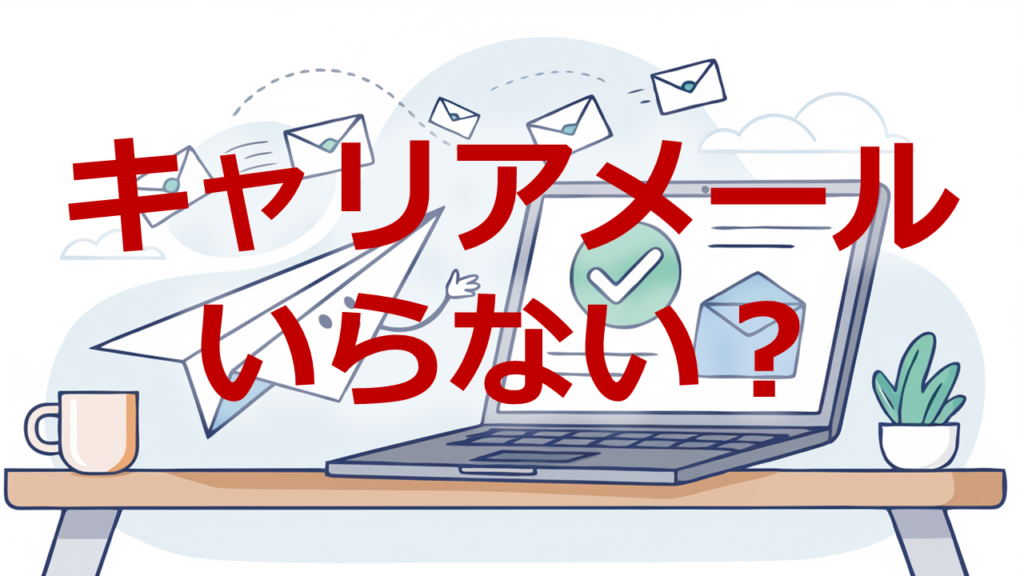 キャリアメールいらない
