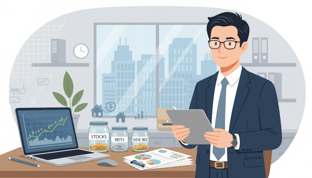 サラリーマン副収入投資が最適な理由