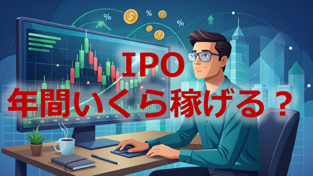 IPO年間いくら稼げる？