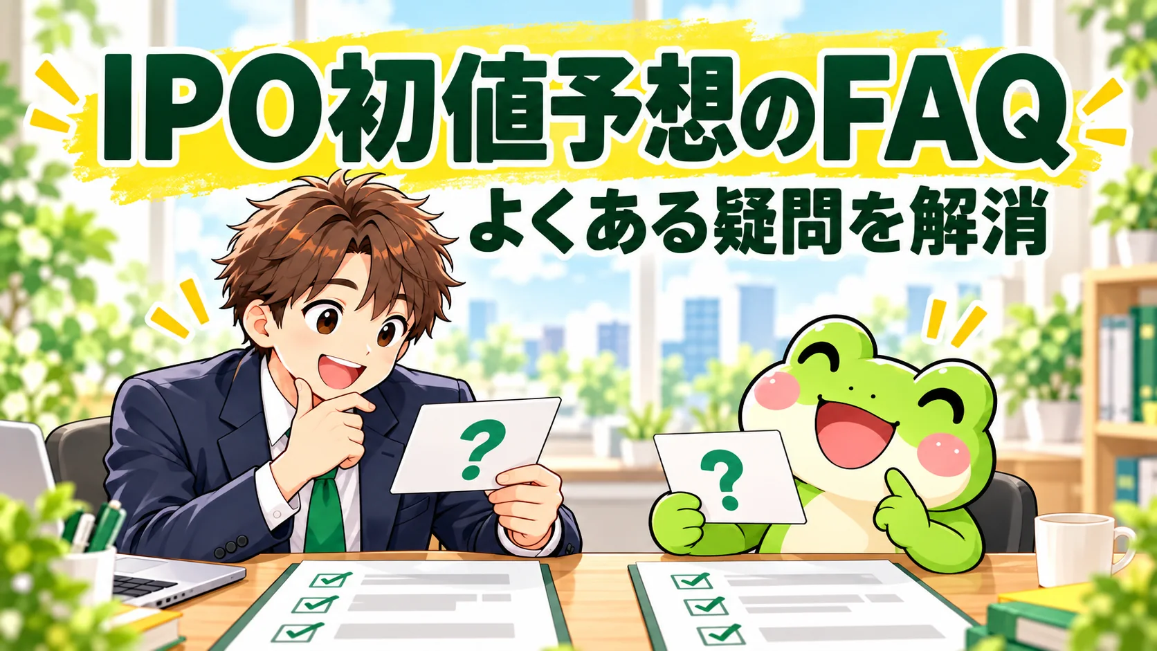 IPO初値予想のよくある質問