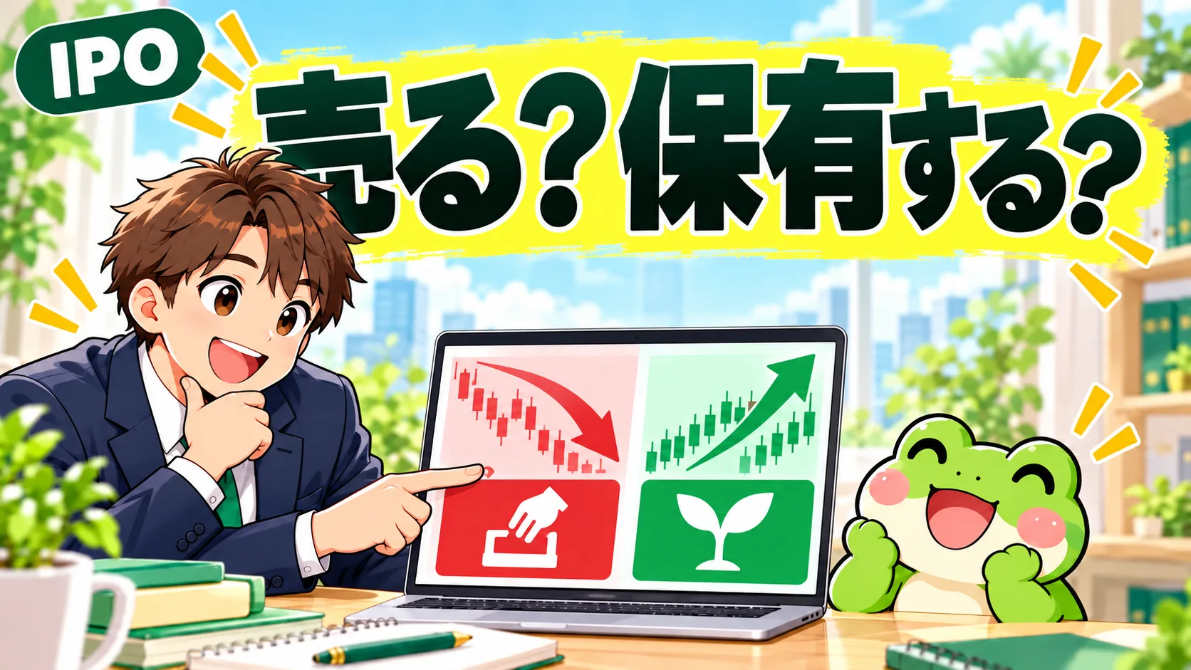 初値売りとそのまま保有、どちらがいい?